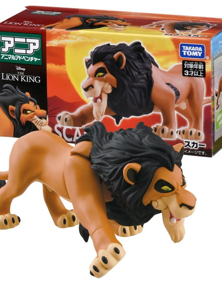 Takara Tomy ANIA Animal The Lion King Scar Mini Playable Figure