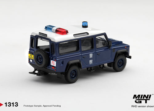 Load image into Gallery viewer, (Pre-order) Mini GT #1313 Land Rover Defender 110 Royal HK Police Tai Po Distrit
