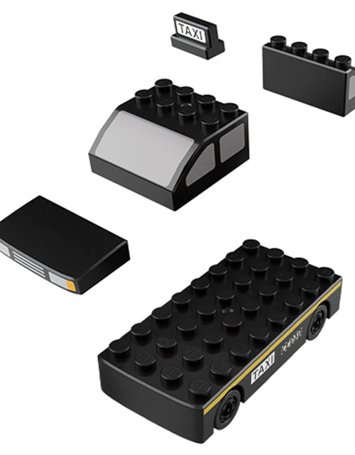 Load image into Gallery viewer, Takara Tomy Tomica Plarail Blocks Taxi Vehicle set

