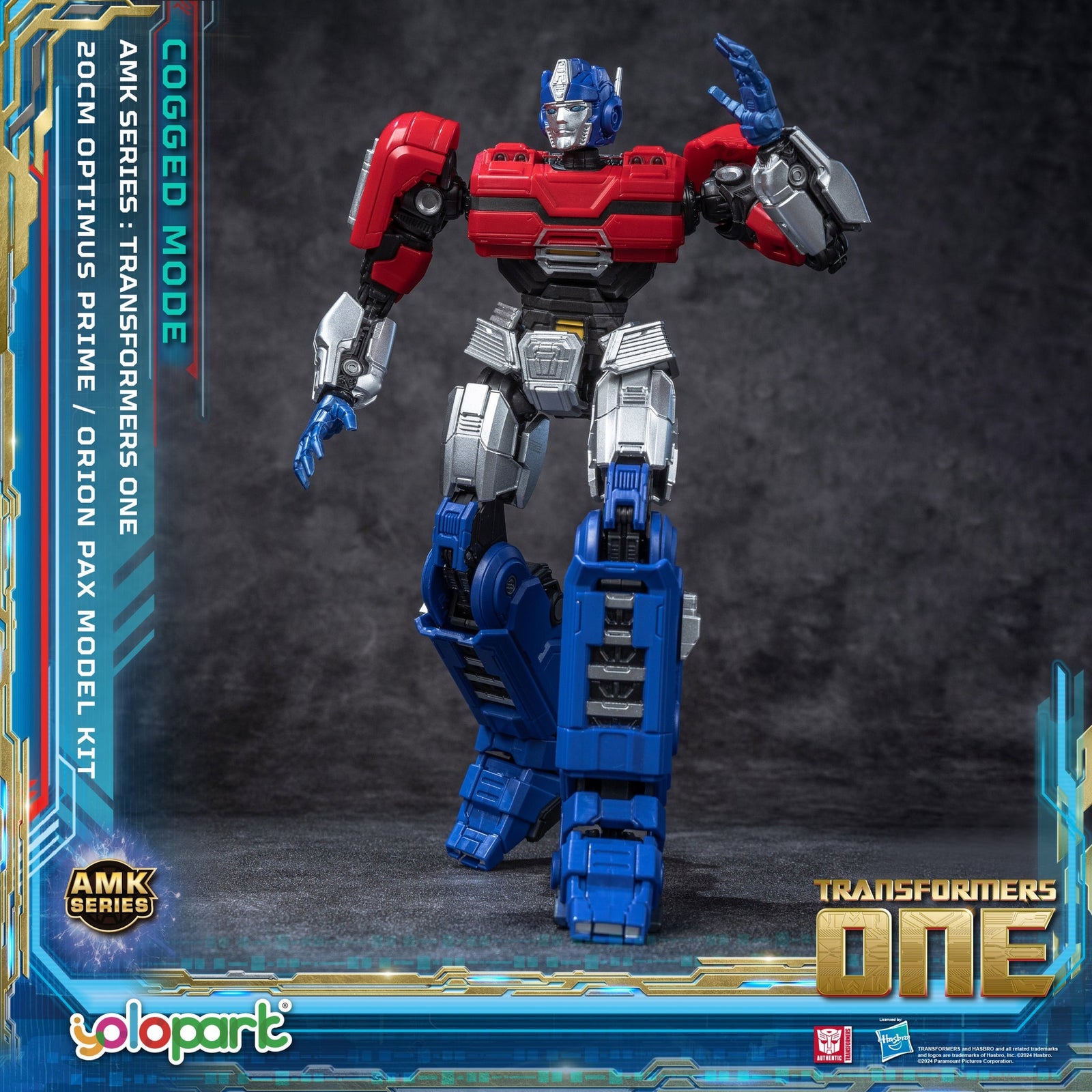 TRANSFORMERS ONE AMK (Cogged Mode) Optimus Prime Orion Pax Model Kit