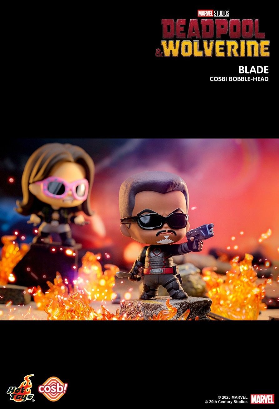 Hot Toys Marvel Deadpool & Wolverine Cosbi Bobble-Head Collection 2 (set of 8)