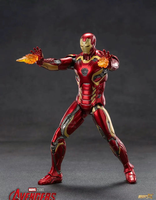 Load image into Gallery viewer, ZD Toys Marvel Avengers 1/10 Iron Man MK45 Action Figure Set
