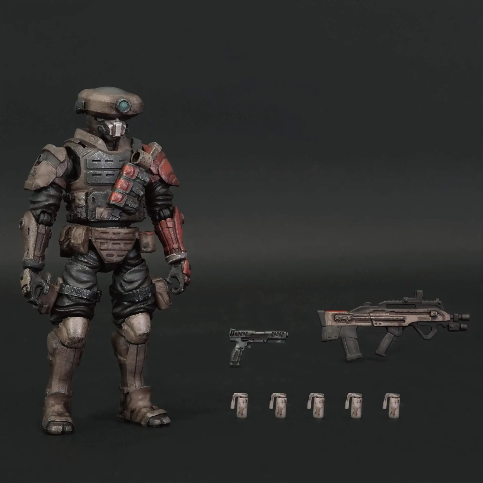 TOYS ALLIANCE x Acid Rain FAV-A108 Red Crow Ashigaru 1:18 Figure