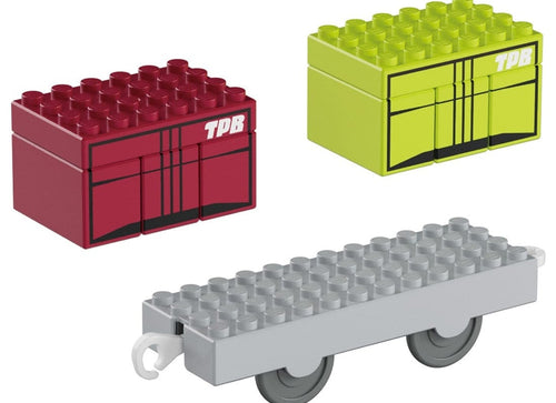 Load image into Gallery viewer, Takara Tomy Tomica Plarail Blocks Freight train set
