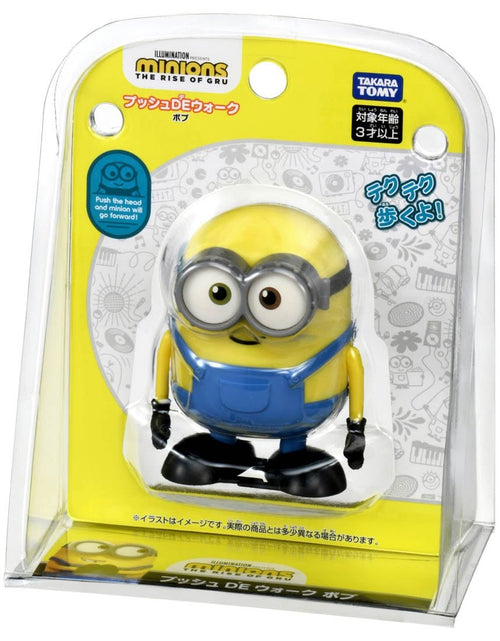 Load image into Gallery viewer, Takara Tomy &quot;Minions 2&quot; Toy - Push N Go Dance Action Bob
