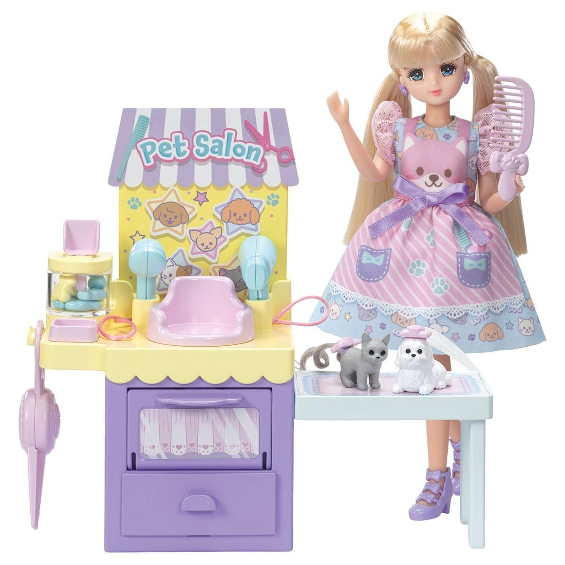 Takara Tomy Licca Licca-Chan Oshigoto Jobs Friends Karen the Groomer Trimmer