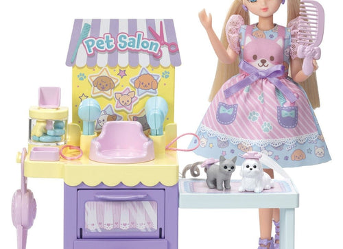 Load image into Gallery viewer, Takara Tomy Licca Licca-Chan Oshigoto Jobs Friends Karen the Groomer Trimmer
