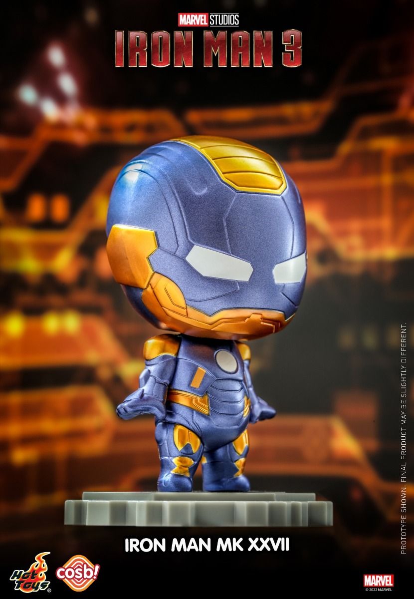Hot Toys Cosbi Bobble-Head Collection Marvel Studios: Iron Man Series 3