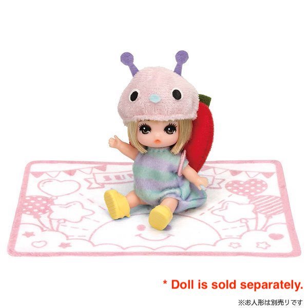 Takara Tomy Licca Chan Doll Accessory LW-23 Triplet Baby Wear And Apple Cushion