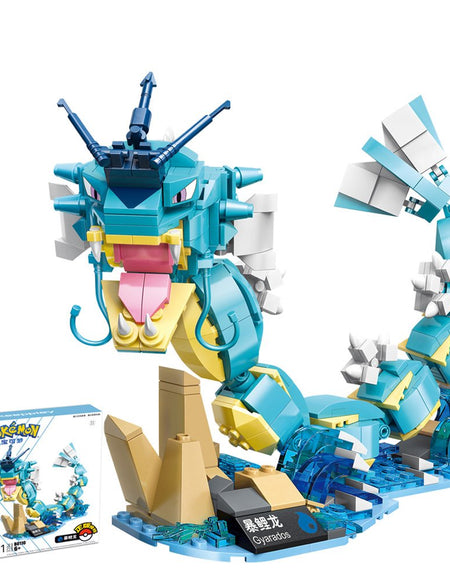 Keeppley Building Blocks Toy #B0110 : Pokemon Series - Gyarados Qman (481pcs)