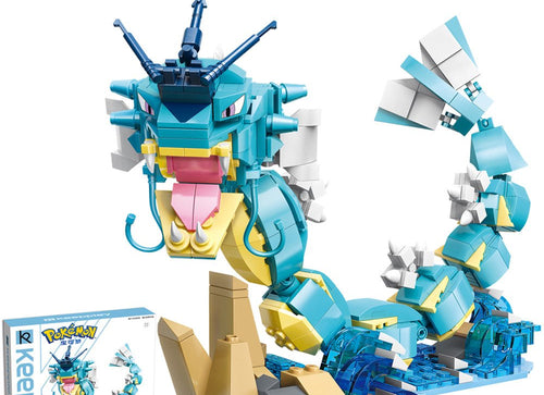 Load image into Gallery viewer, Keeppley Building Blocks Toy #B0110 : Pokemon Series - Gyarados Qman (481pcs)
