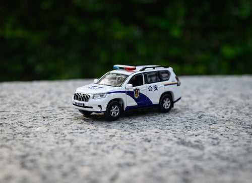 Load image into Gallery viewer, Tiny City Diecast CN03 - 1/64 Toyota Prado Gong An (8008) Model Car
