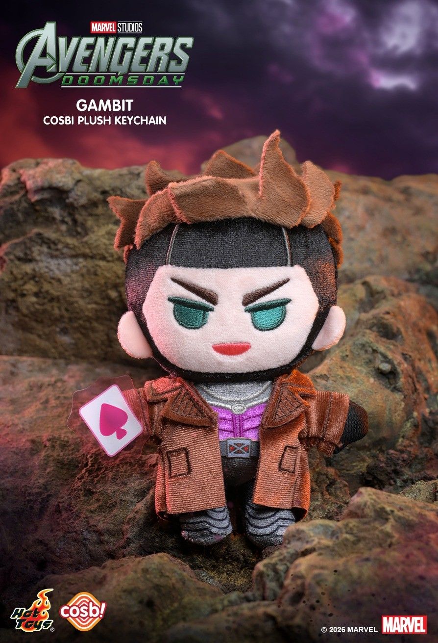 Hot Toys Marvel Avengers Doomsday Cosbi Plush Keychain Collection(Full set of 8)