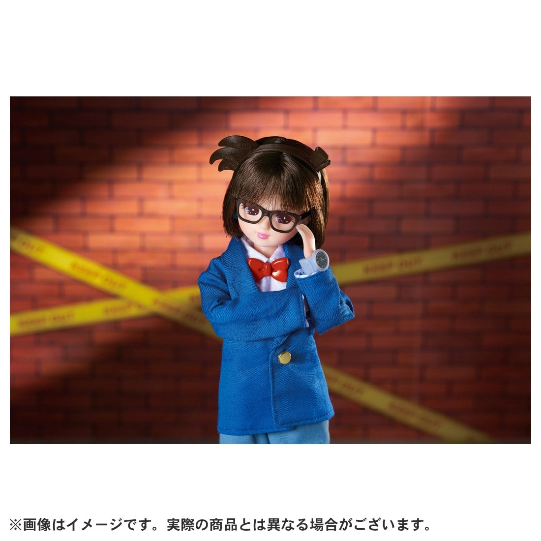 Takara Tomy Licca Detective Conan Edogawa Daisuki Rika-chan Licca-chan Doll Set