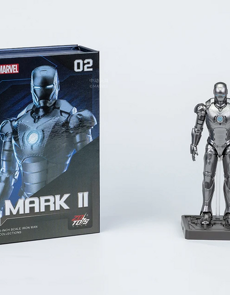 ZD Toys Marvel Avengers 4-inch Iron Man MK2 Action Figure
