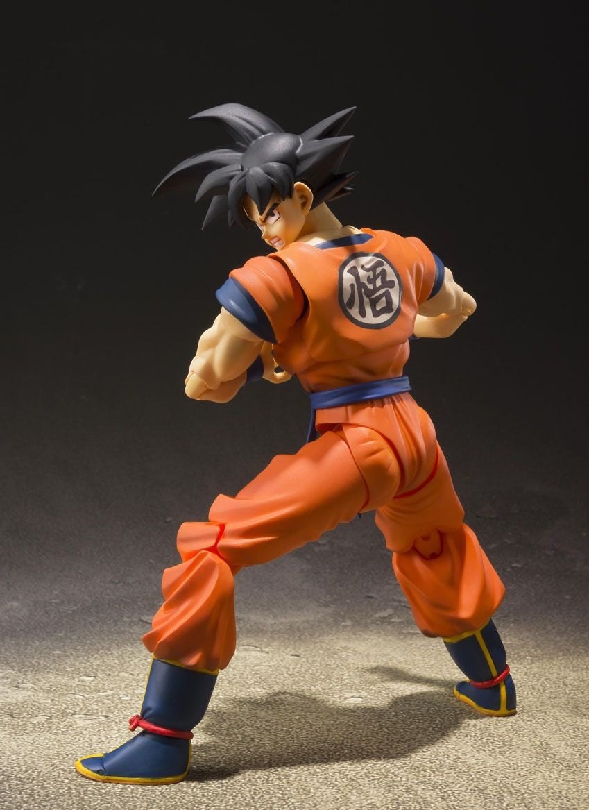 Bandai S.H.Figuarts Son Goku The Saiyan Grew Up on Earth Completed Action figure