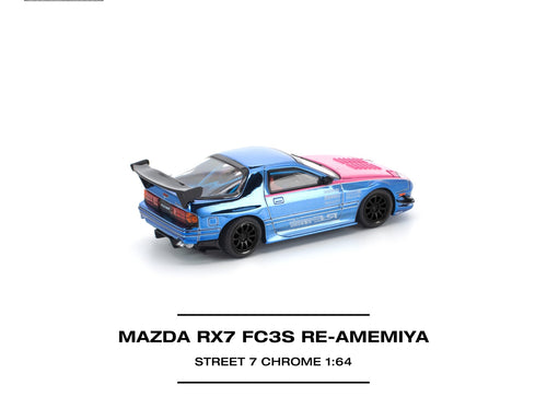 Load image into Gallery viewer, (Pre-order) POPRACE 1/64 - MAZDA RX7 (FC3S) RE-AMEMIYA STREET Diecast Model Car
