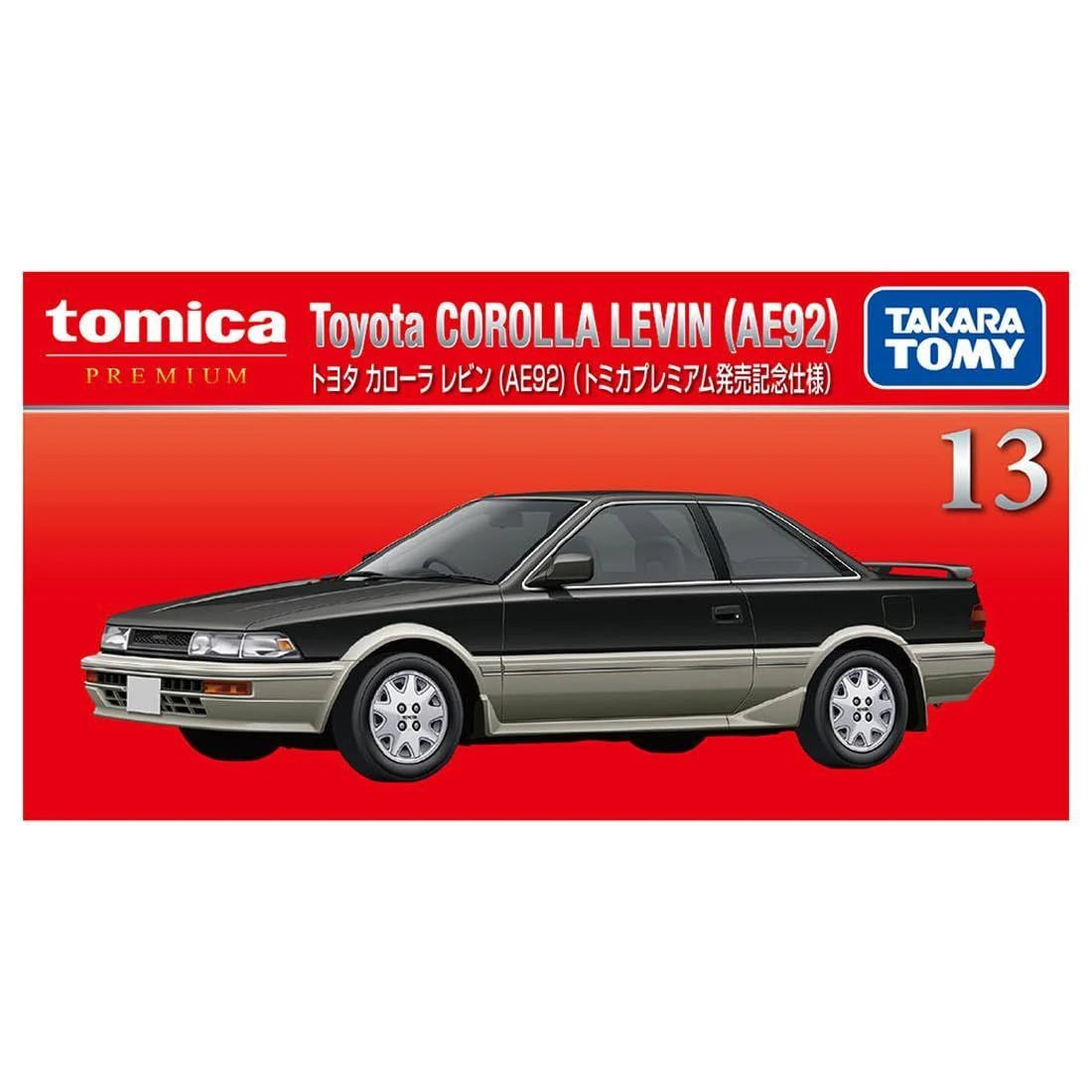 Takara Tomy Tomica - Premium No. 13 Toyota Corolla Levin (AE92) (1st Edition)