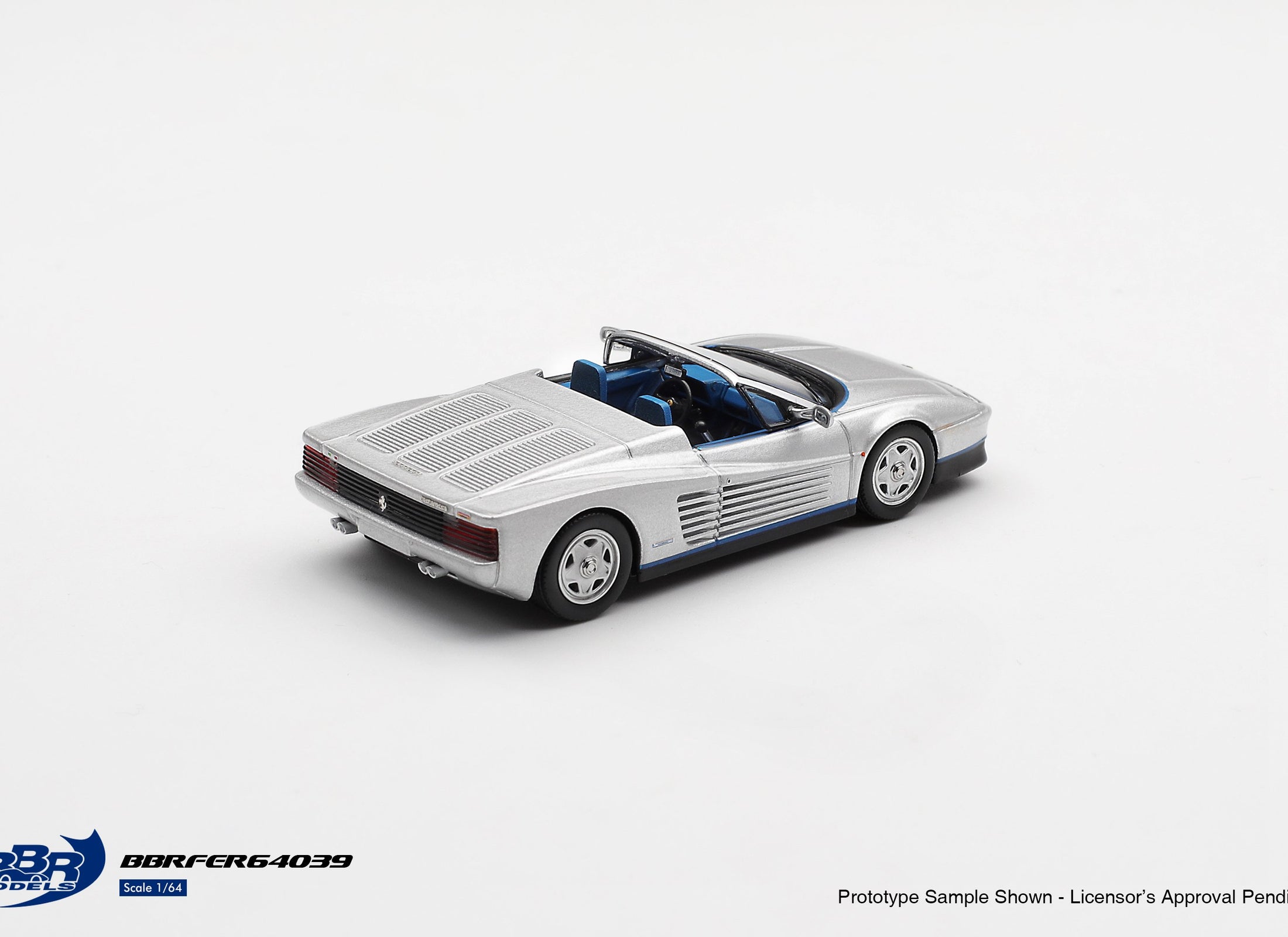 (Pre-order) BBR 1/64 Ferrari Testarossa Spider Pininfarina Gianni Agnelli Model