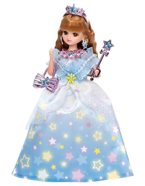 Load image into Gallery viewer, Takara Tomy Licca Chan Doll Set LD-03 Shiny Star Princess w/ Dress Set
