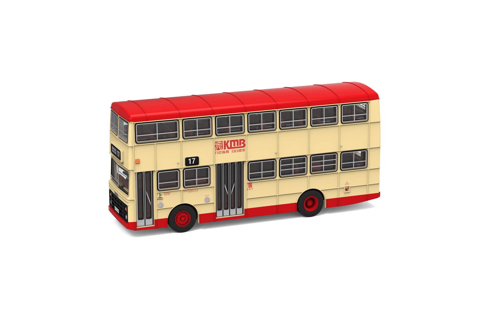 Tiny City Diecast 1:110 Model Bus - KMB02 Dennis Jubilant KMB (17) (CP3644)