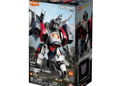 Load image into Gallery viewer, Blokees Transformers Classic Class 25 Bumblebee Blitzwing Model Kit
