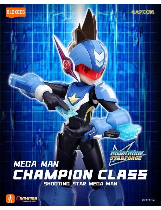 Blokees Champion Class CC01 Mega Man Star Force Shooting Star Rockman Model Kit