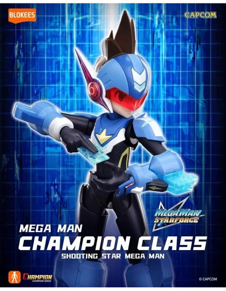 Blokees Champion Class CC01 Mega Man Star Force Shooting Star Rockman Model Kit