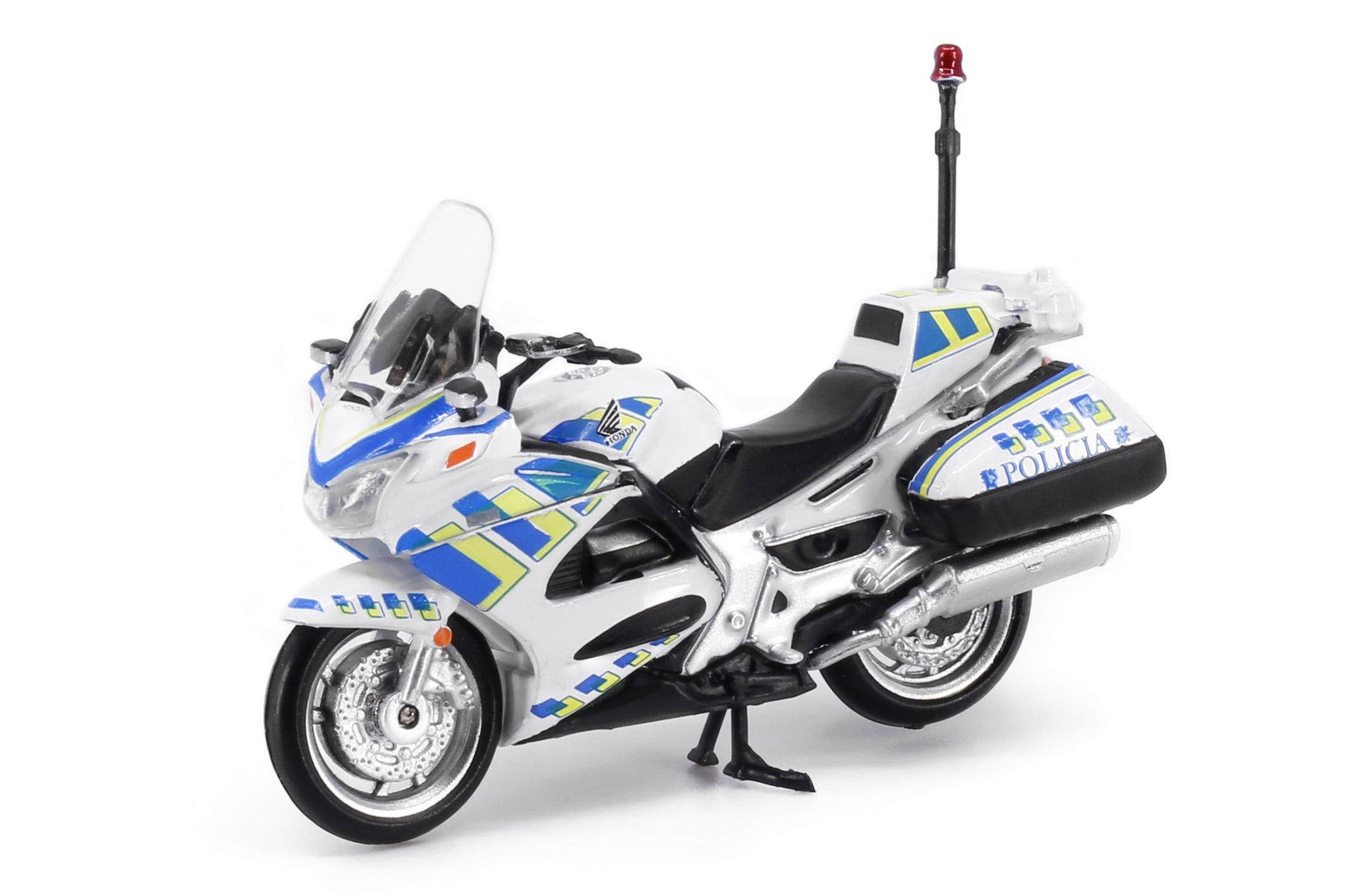 Tiny City MC15 Die-cast Model Car - Honda ST 1300 Macau Police Motor Bike