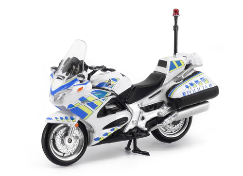 Load image into Gallery viewer, Tiny City MC15 Die-cast Model Car - Honda ST 1300 Macau Police Motor Bike

