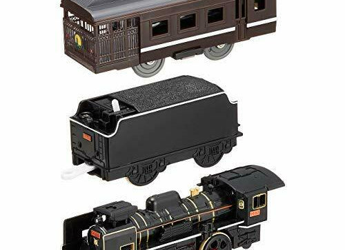 Load image into Gallery viewer, Takara Tomy Plarail Toy Train S-53 Steam Locomotive C57 NO. 1 SL Yamaguchi
