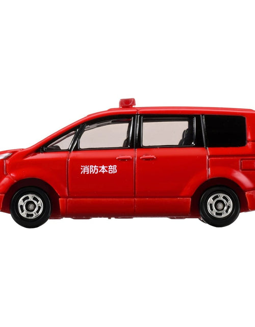 Load image into Gallery viewer, Takara Tomy Tomica Model - 1/65 No.50 Mitsubishi Delica D:5 Fire Command Vehicle
