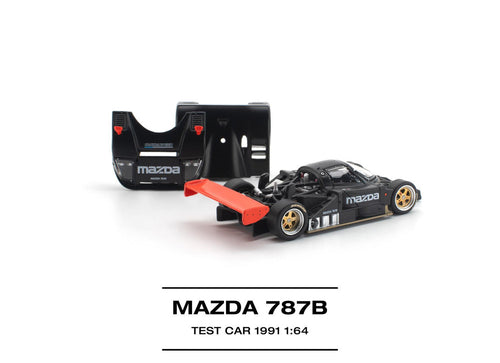 Load image into Gallery viewer, (Pre-order) POP RACE 1/64 MAZDA 787B 1991 TEST CAR Diecast Model Car #PR640313

