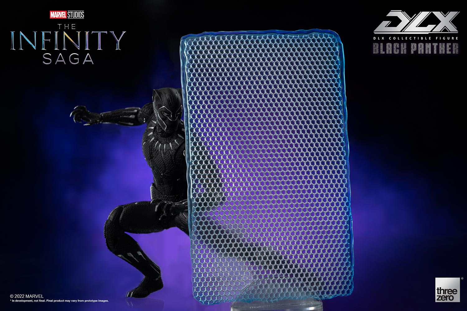 ThreeZero Marvel Studios The Infinity Saga DLX Black Panther Figure