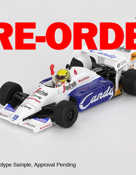 MINI GT #1118 Toleman TG184 #19 Ayrton Senna 1984 Monaco Grand Prix