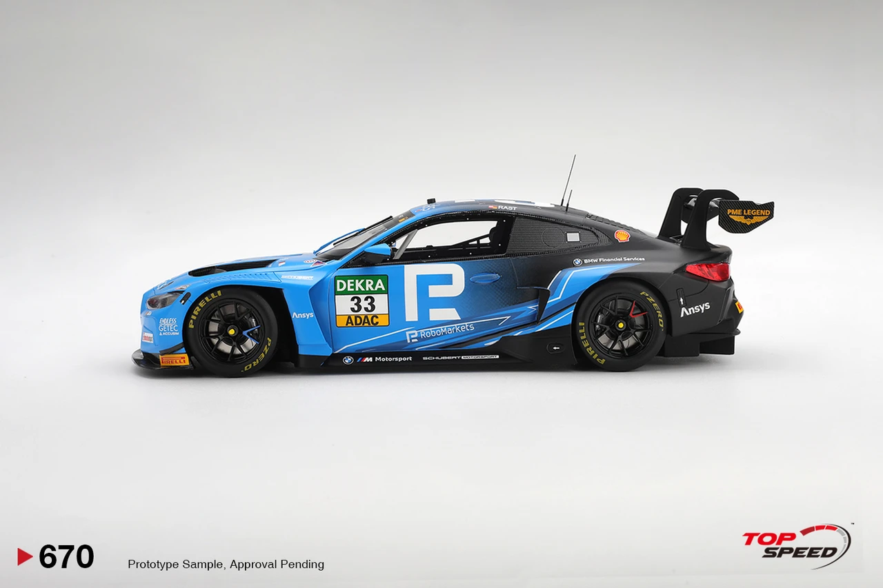 (Pre-order) Top Speed 1/18 BMW M4 GT3 EVO #33 Schubert Motorsport 2025 DTM