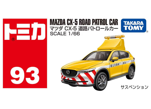 Load image into Gallery viewer, Takara Tomy Tomica #93 1/66 Mazda CX-5 Road Patrol Car Diecast Toys Car
