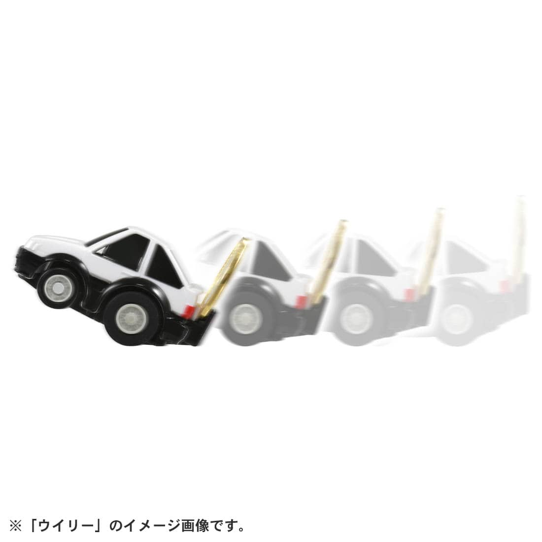 Takara Tomy Tomica ChoroQ Pull Back Diecast :e-04 Toyota Corolla Levin (AE86)1st