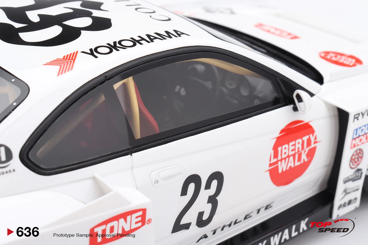 (Pre-order) Top Speed 1/18 Nissan SILVIA(S15) LB-Super Silhouette ATHLETE TS0636