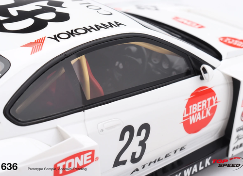 Load image into Gallery viewer, (Pre-order) Top Speed 1/18 Nissan SILVIA(S15) LB-Super Silhouette ATHLETE TS0636
