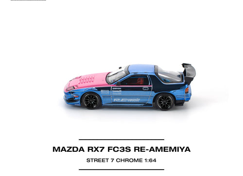 Load image into Gallery viewer, (Pre-order) POPRACE 1/64 - MAZDA RX7 (FC3S) RE-AMEMIYA STREET Diecast Model Car
