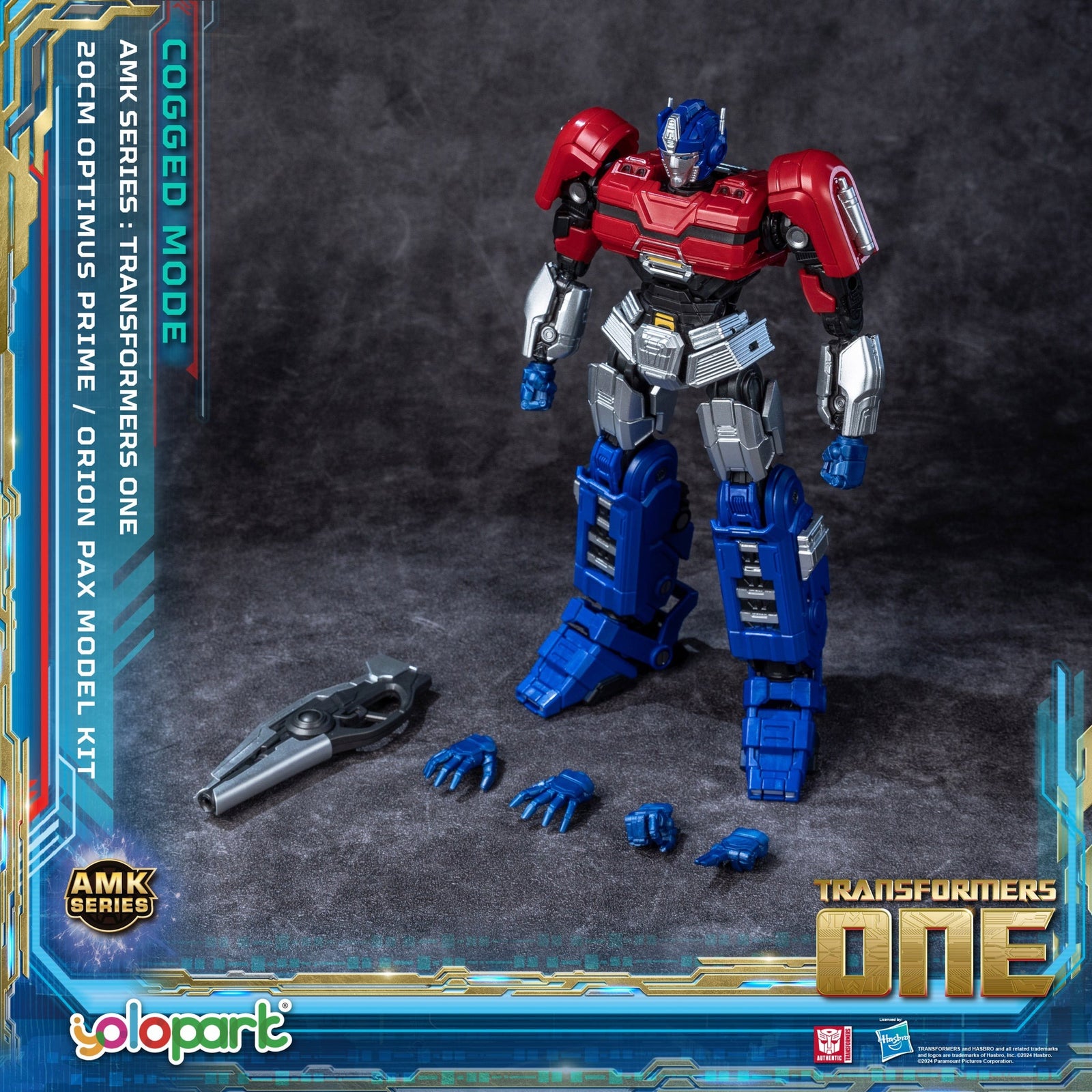 TRANSFORMERS ONE AMK (Cogged Mode) Optimus Prime Orion Pax Model Kit