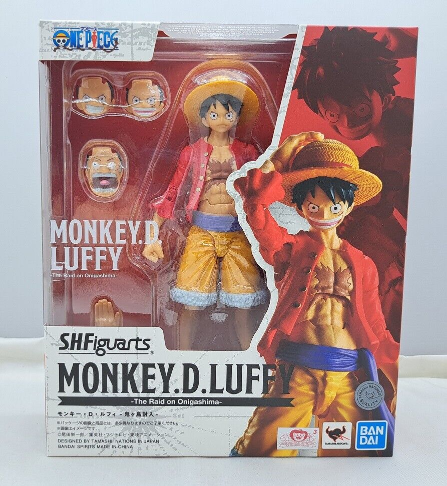 Bandai Tamashii S.H.Figuarts Monkey D. Luffy Onigashima Uchiiri Action Figure