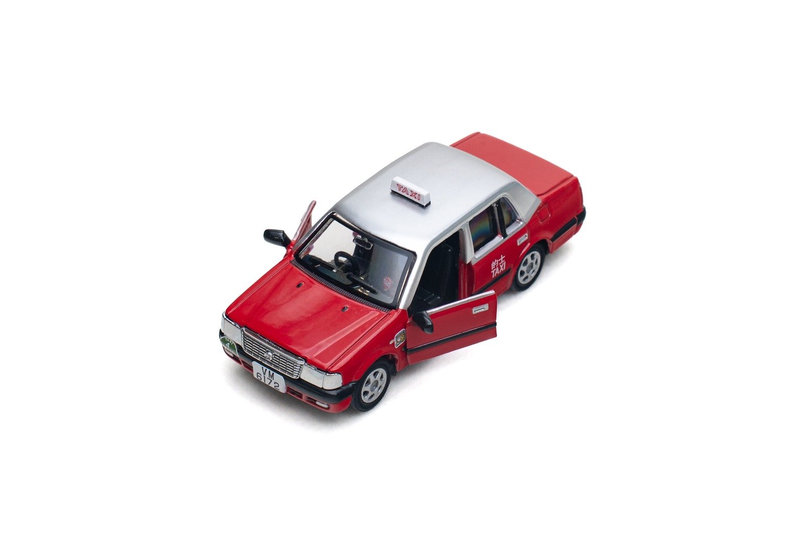 Tiny City 01 Die-cast Model Car 1/64 Toyota Crown Comfort Hong Kong Taxi VM6172