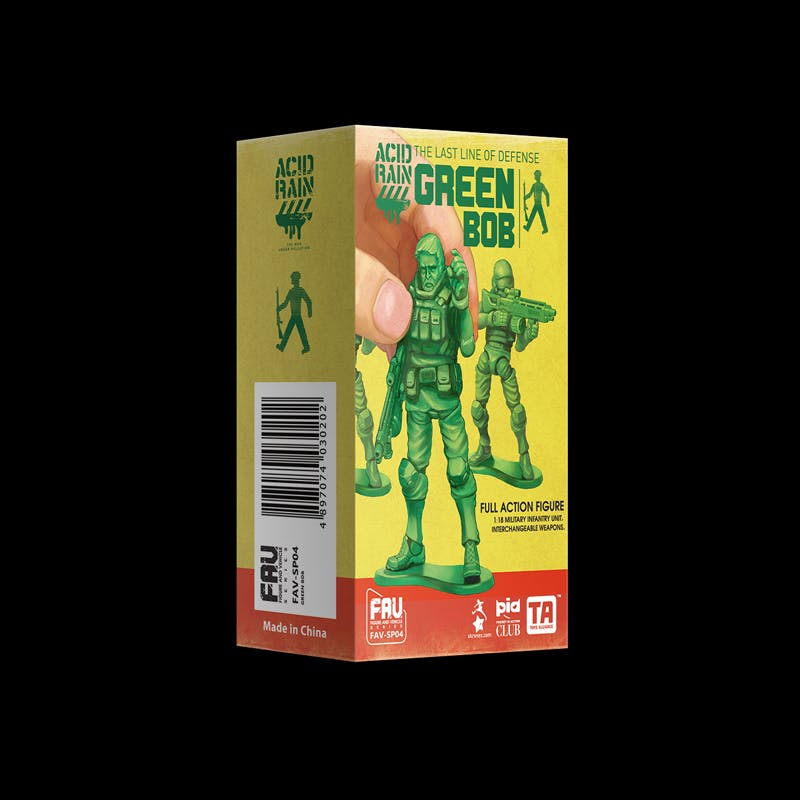TA x Acid Rain World Acid Rain FAV-SP04 Green Bob 1:18 Figure