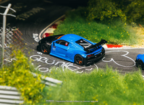 Load image into Gallery viewer, Tarmac Works 1/64 Audi R8 LMS GT3 evo II 10th Anniversary Ver.
