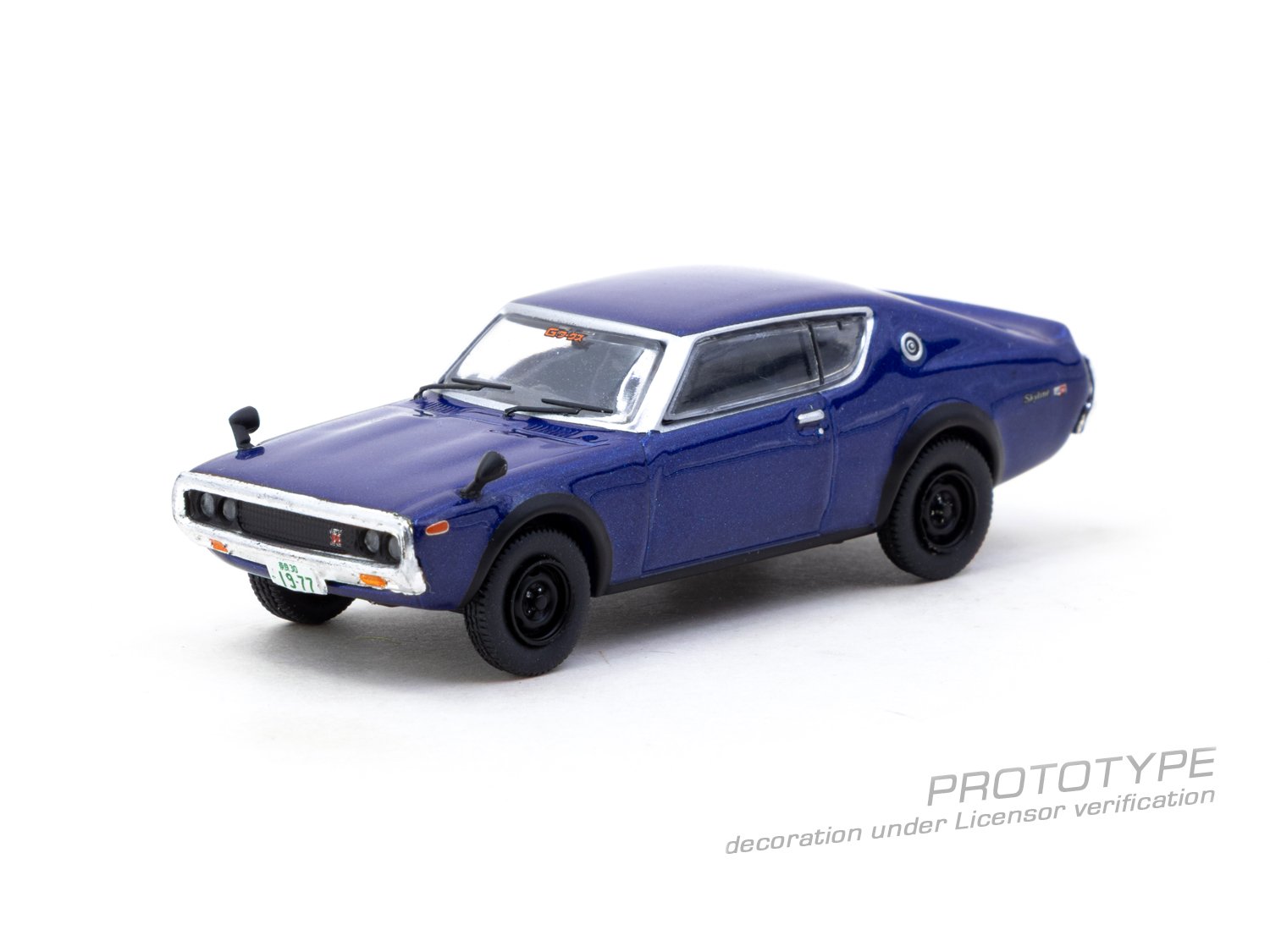 Tarmac Works 1:64 Nissan Skyline 2000GT-R KPGC110 Blue Metallic