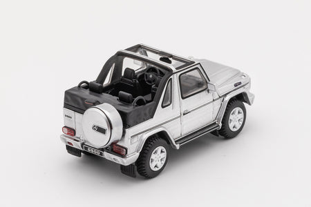 GCD 1/64 Mercedes-Benz G500 Cabriolet SIiver LHD (With Accessories)