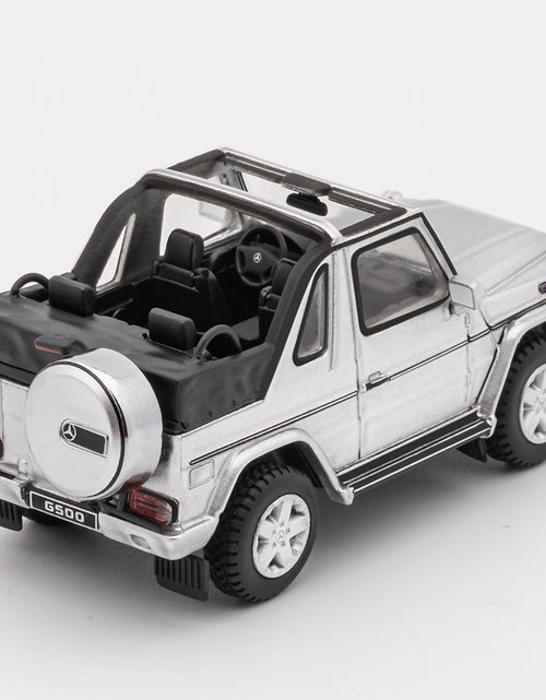 Load image into Gallery viewer, GCD 1/64 Mercedes-Benz G500 Cabriolet SIiver LHD (With Accessories)
