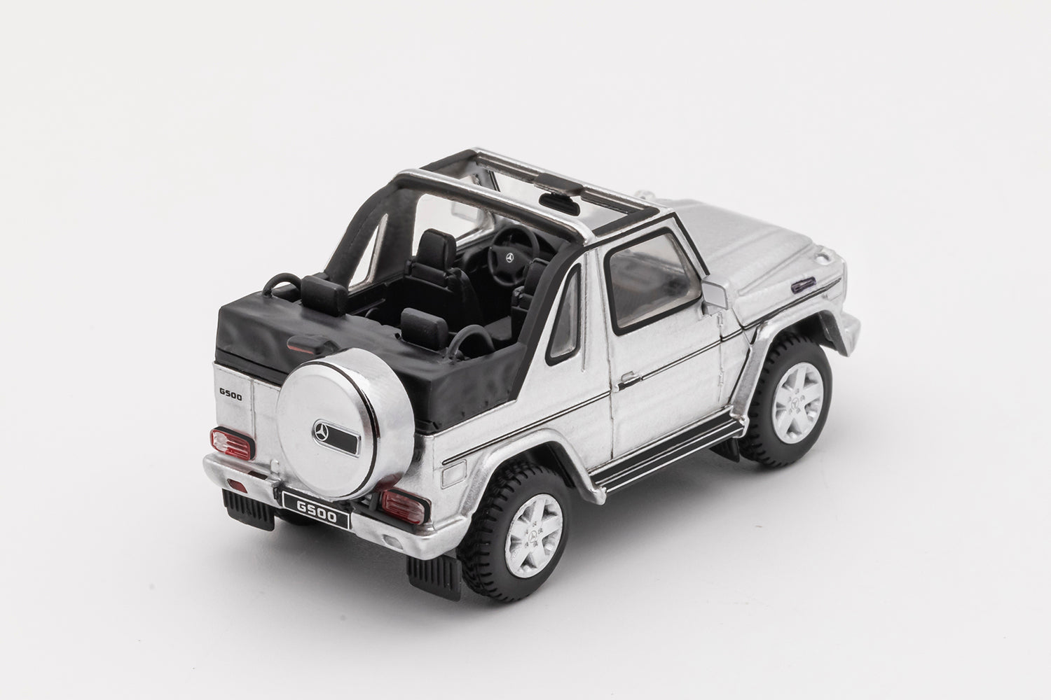 GCD 1/64 Mercedes-Benz G500 Cabriolet SIiver LHD (With Accessories)